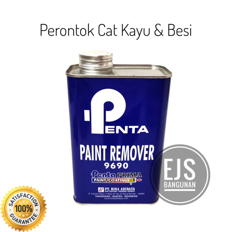 Jual Perontok Cat Kayu Besi Penta Paint Remover 1kg / Penghapus Cat