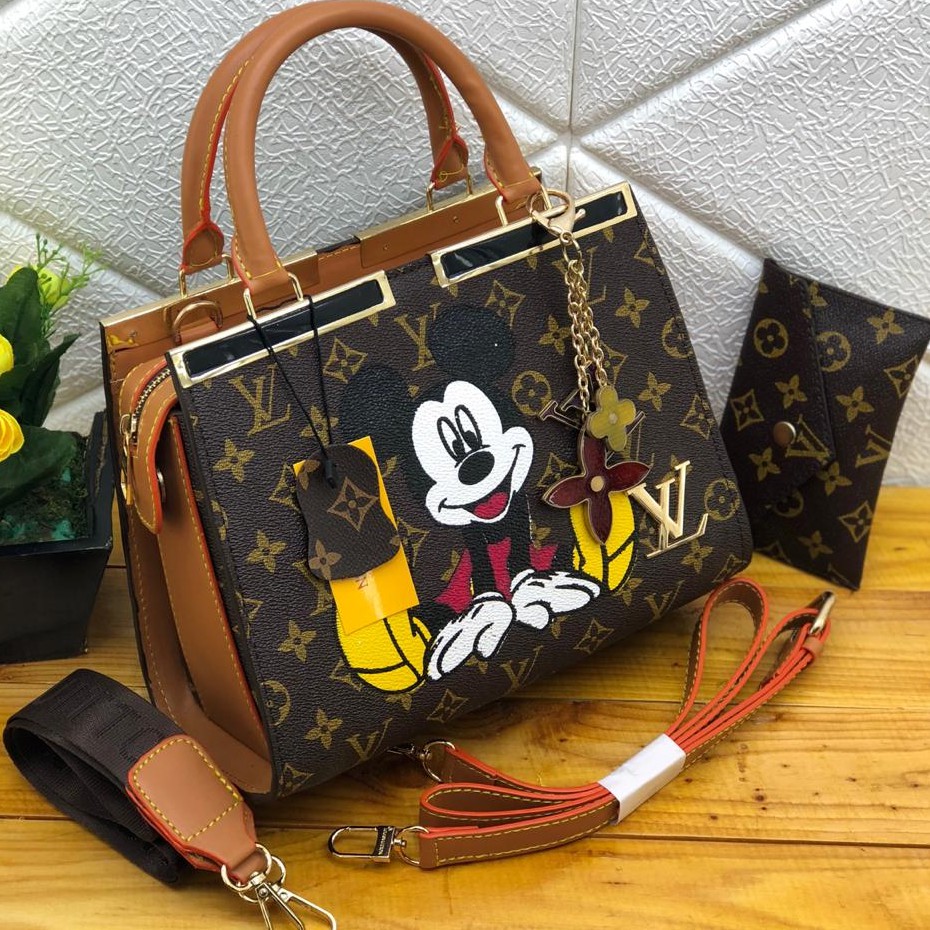 TAS LV SERUT MICKEY MOUSSE MURAH & TERBARU/TAS TERBARU/TAS TOTE