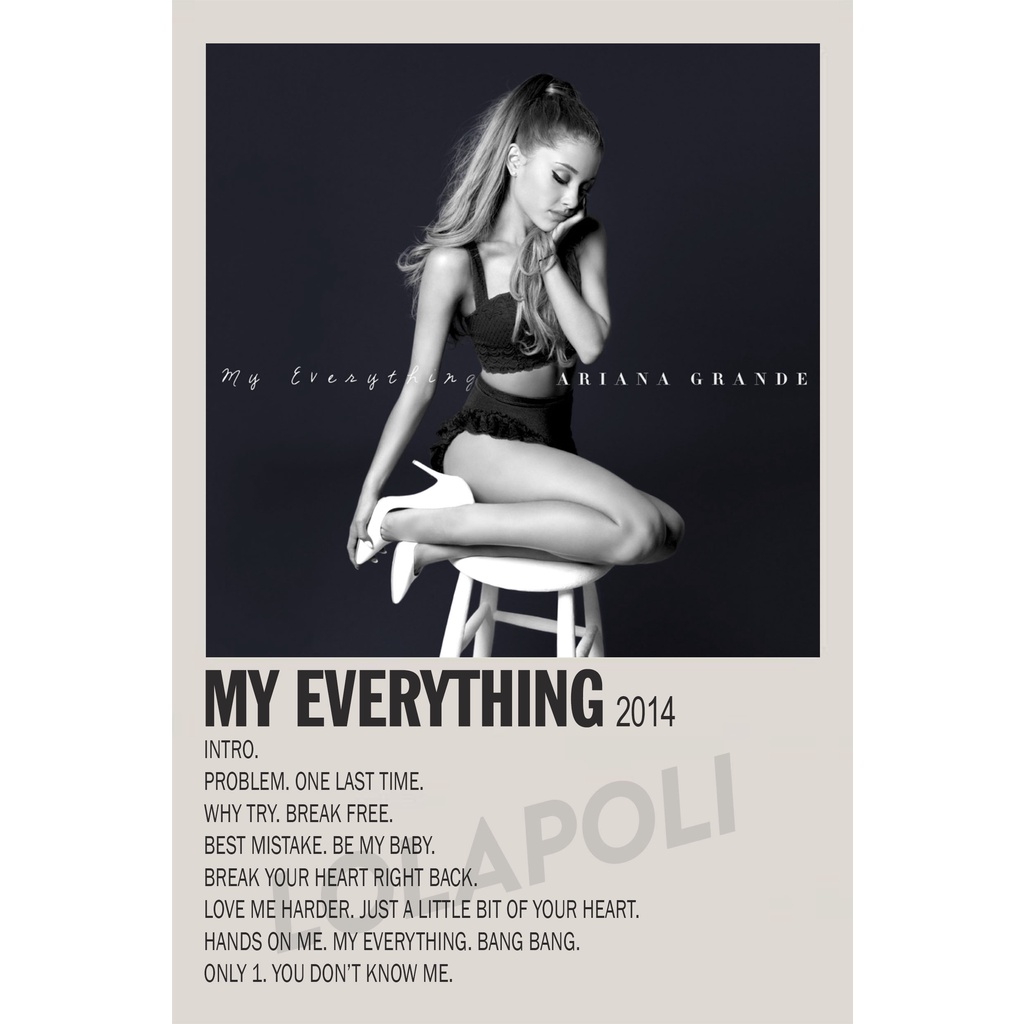 jual-poster-cover-album-my-everything-ariana-grande-shopee-indonesia