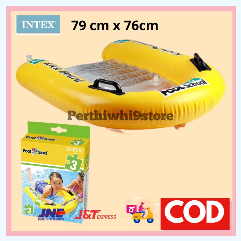 Jual Pelampung Papan Belajar Renang Kickboard Pool School Step3 INTEX