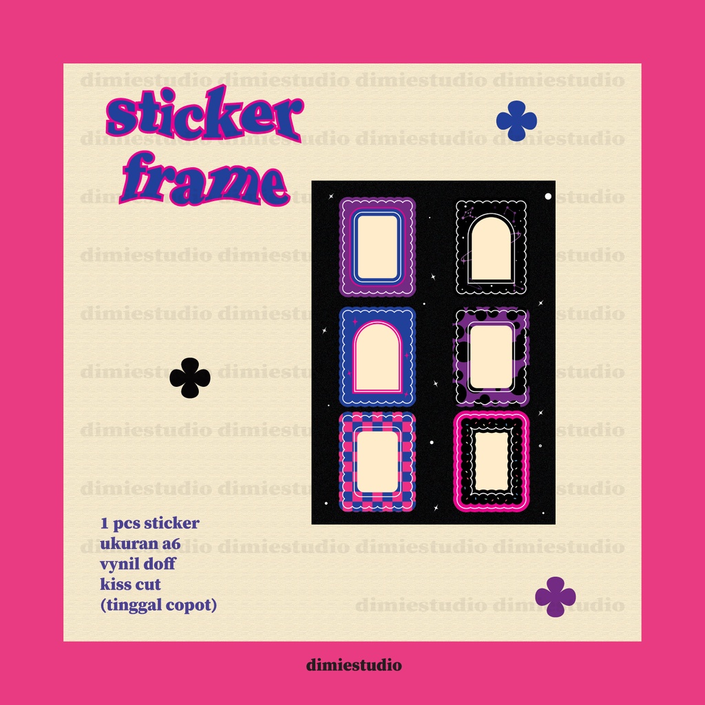Jual Sticker frame by withdimie | Shopee Indonesia