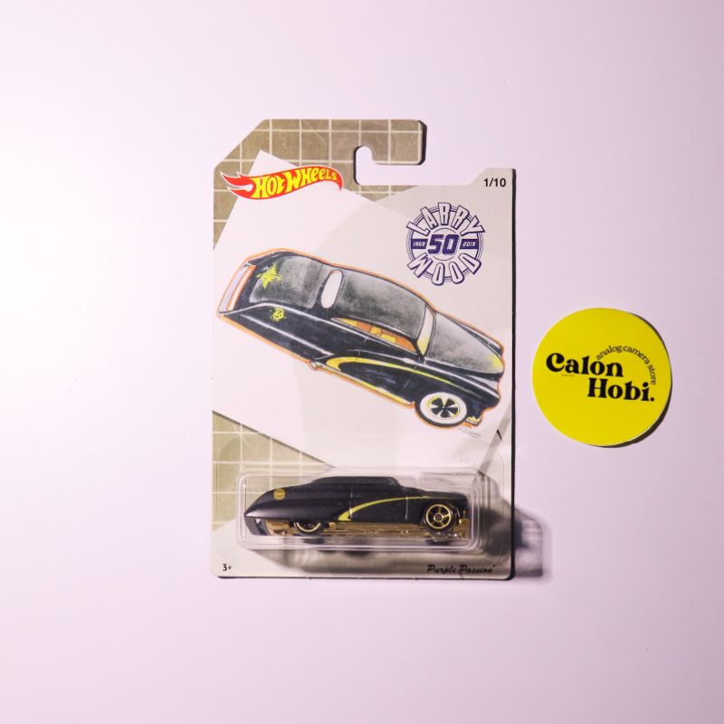 Jual Hot Wheels Larry Wood Purple Passion 50th Series Shopee Indonesia 9680