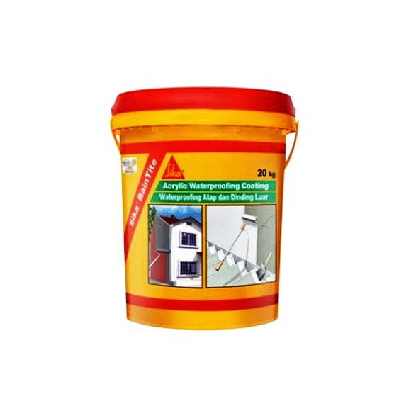 Jual CAT PELAPIS / WATERPROOFING SIKA RAIN TITE 1 KG | Shopee Indonesia