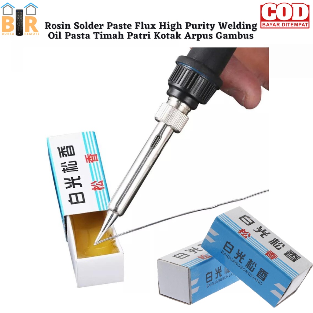 Jual Rosin Solder Paste Flux Arpus Solder / Rosin Siongka Padat / Flux