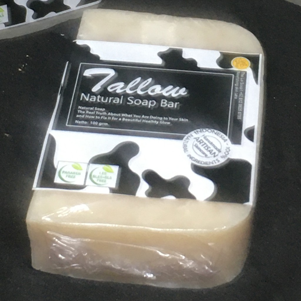 Jual TALLOW SOAP BAR SABUN LEMAK SAPI KULIT KERING | Shopee Indonesia
