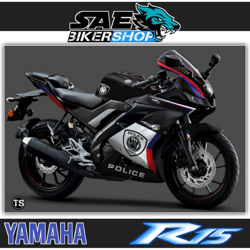 Jual DECAL FULLBODY R15 V3 POLICE | Shopee Indonesia