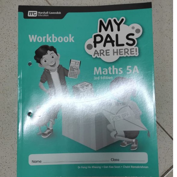 Jual Math 5A (My Pals) Workbook | Shopee Indonesia