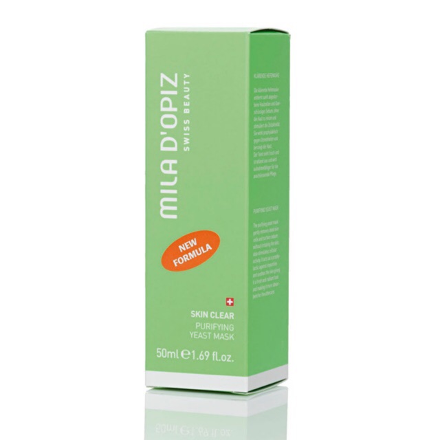 Jual MILA D'OPIZ SKIN CLEAR YEAST MASK 50ml | Shopee Indonesia