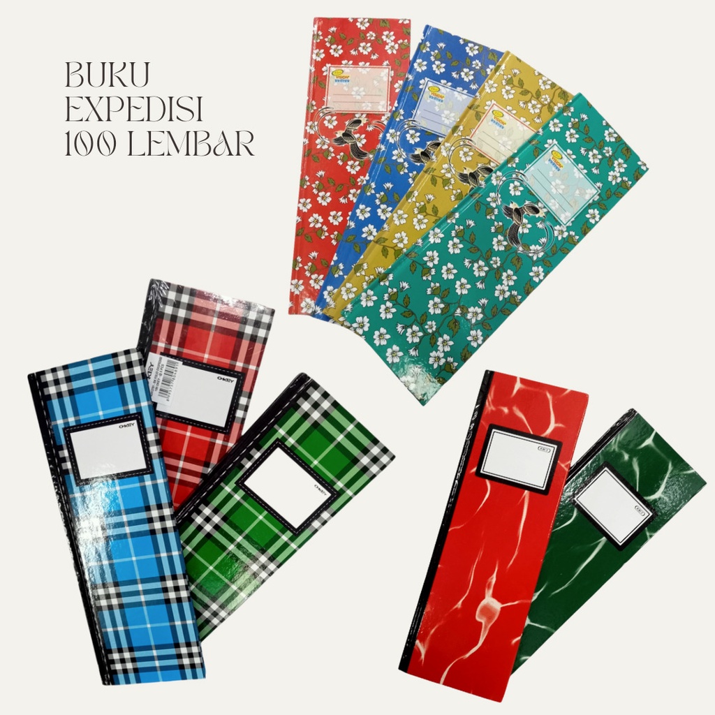 Jual Buku panjang Ekspedisi 100 lember | Shopee Indonesia