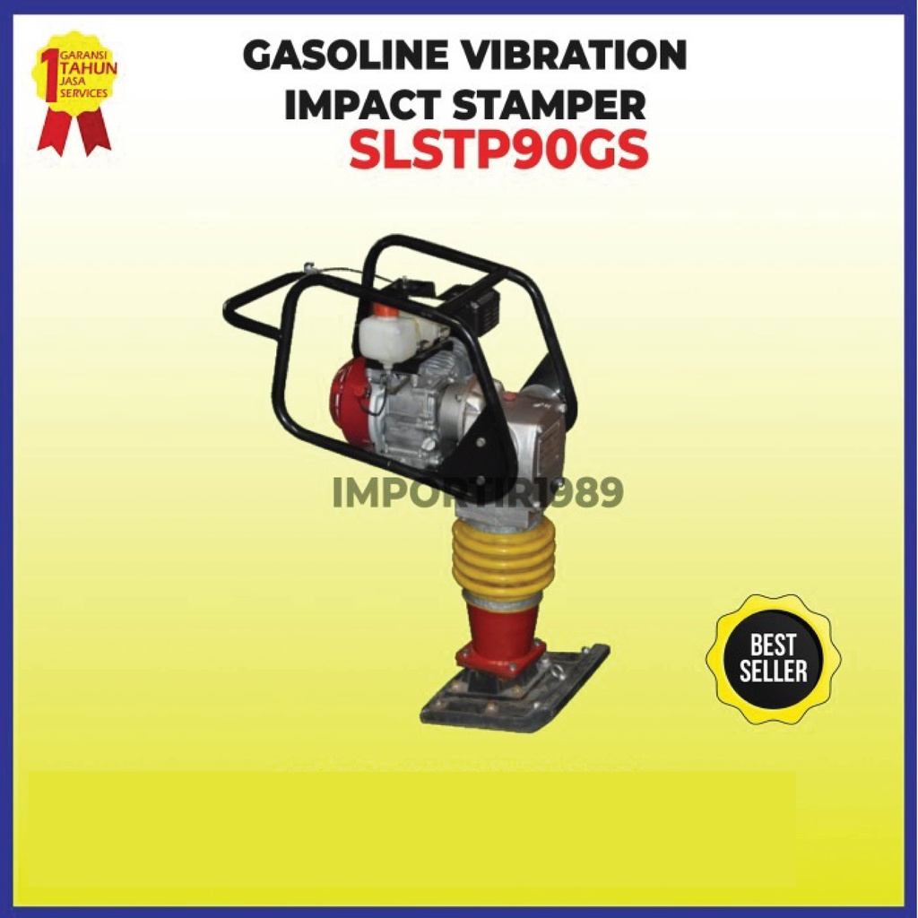 Jual Mesin Stamper Kuda Perata Tanah Jalan Listrik 3 Kw Vibration