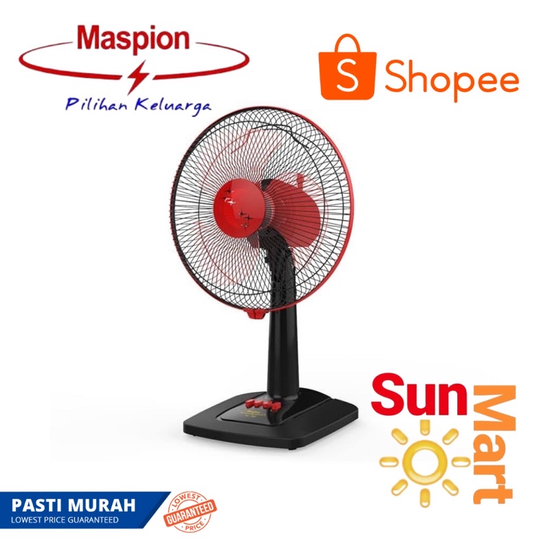 Jual Termurah Kipas Angin Maspion Ex 307 Kipas Meja Maspion 12 Inch Original Shopee Indonesia 7818