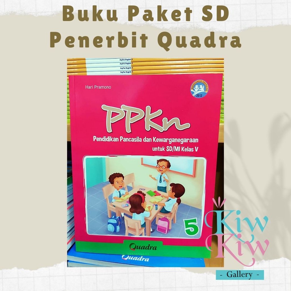 Jual Buku PPKN Kelas 5 SD - Quadra | Shopee Indonesia