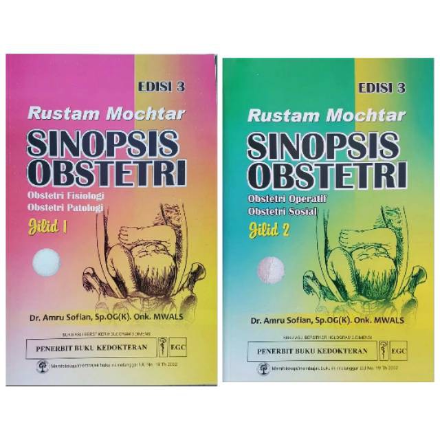 Jual Sinopsis Obstetri Edisi 3 Jilid 1 & 2 - Rustam Mochtar | Shopee ...