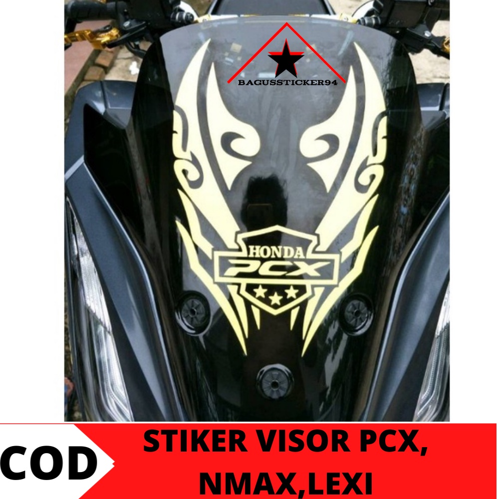 Jual Stiker Visor Motor Pcx Nmax Lexi | Shopee Indonesia