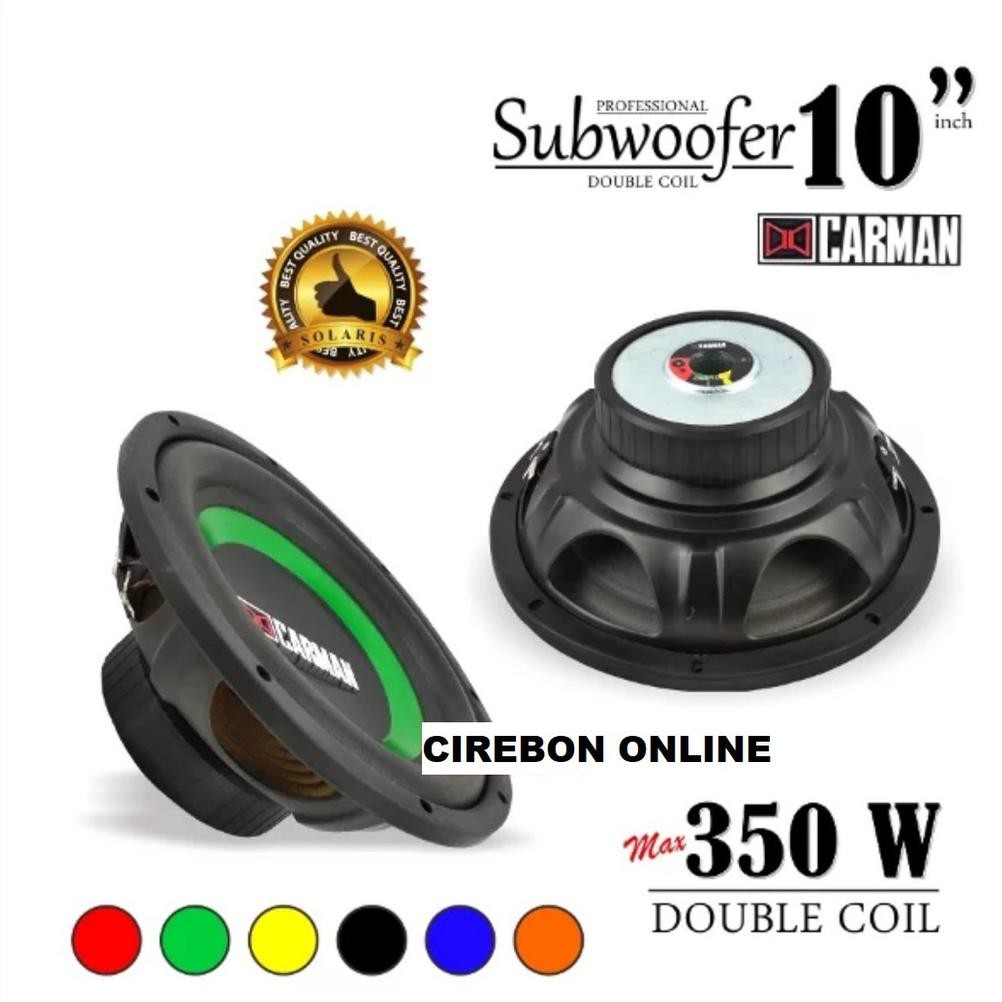 Speaker carman 10 hot sale inch