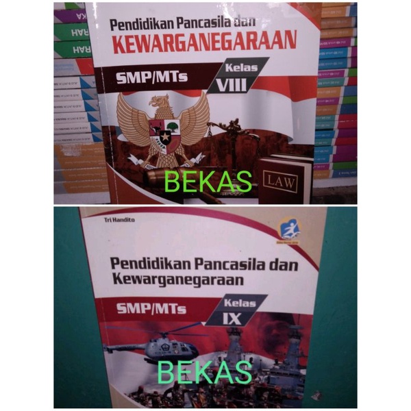 Jual Pendidikan Pancasila Dan Kewarganegaraan PPKN Kelas 8 VIII 2 & 9 ...