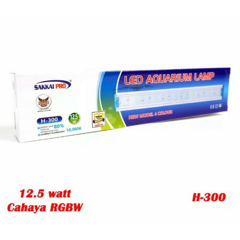 Jual LAMPU AQUARIUM RGBW LAMPU LED AQUASCAPE RGBW FOR TANK 30 CM ...