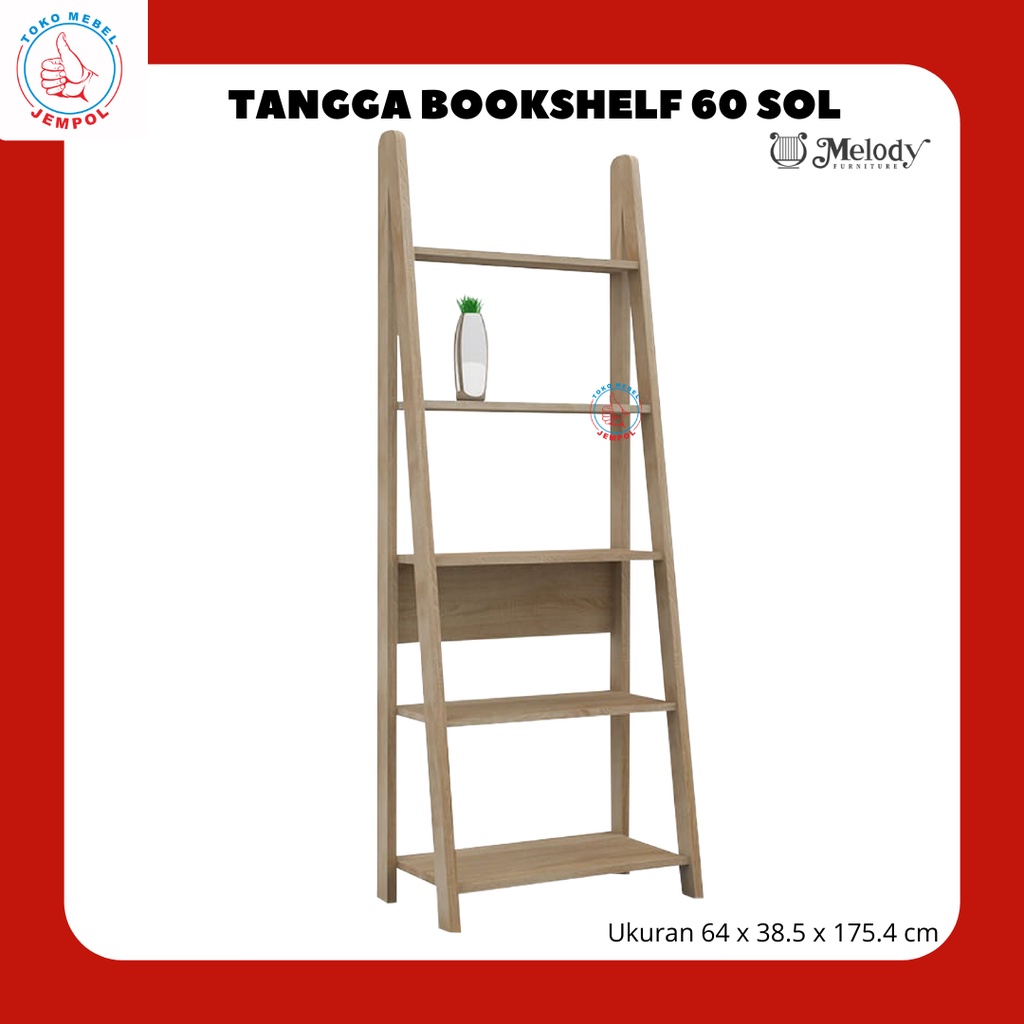 Jual Rak Serbaguna TANGGA BOOKSHELF 60 SOL MELODY/Rak Penyimpanan ...