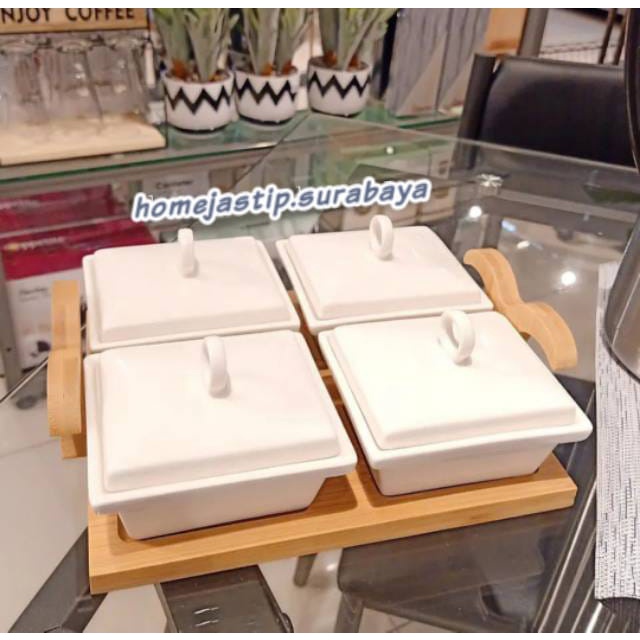Jual Wadah saji atau serving kotak set Informa Shopee Indonesia