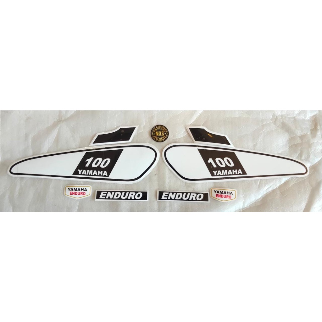 Jual STRIPING STICKER YAMAHA DT100 DT 100 ENDURO COPY ORIGINAL | Shopee ...