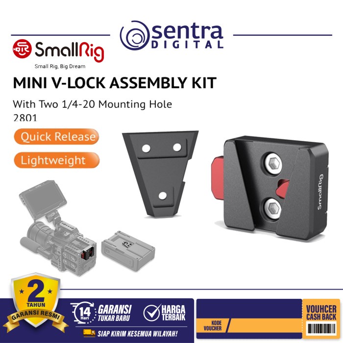 Jual SmallRig Mini VLock Assembly Kit MD2801 Shopee Indonesia
