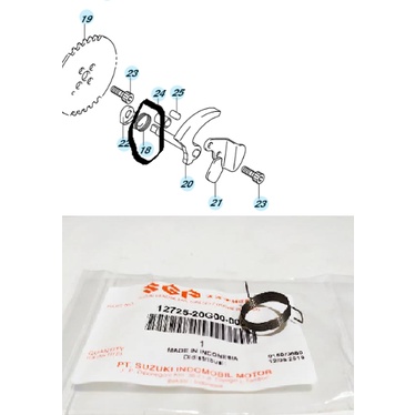 Jual Per Dekompresi Spring Decomp Cam Suzuki Shogun 125 Address Nex Let ...