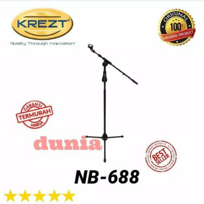 Jual Stand Mic Krezt Nb Lantai Original Krezt Nb Stand Microphone