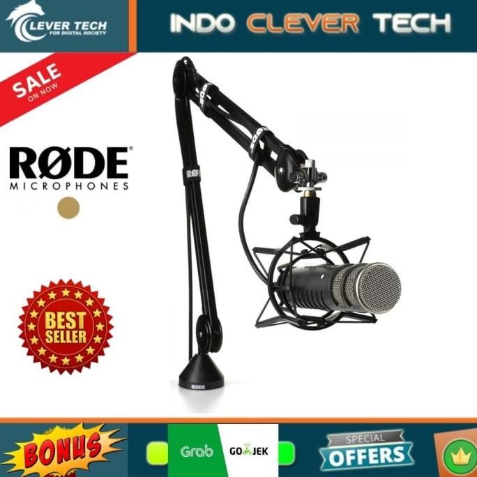 Jual Rode Psa1 Studio Boom Arm For Broadcast Microphones Shopee Indonesia