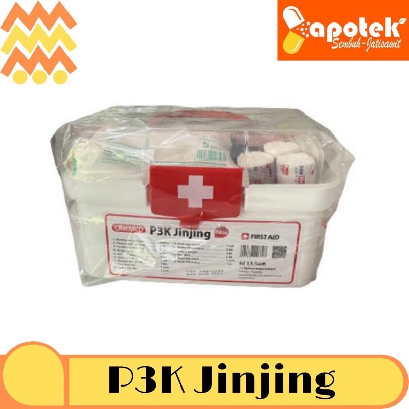 Jual Kotak P3k Plastik Jinjing Onemed Isi Shopee Indonesia 