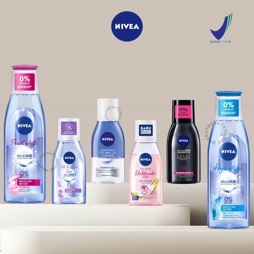 Jual Nivea Micellar Water Micellair Hydration Pearl White Black Xpert Oil Acne Care