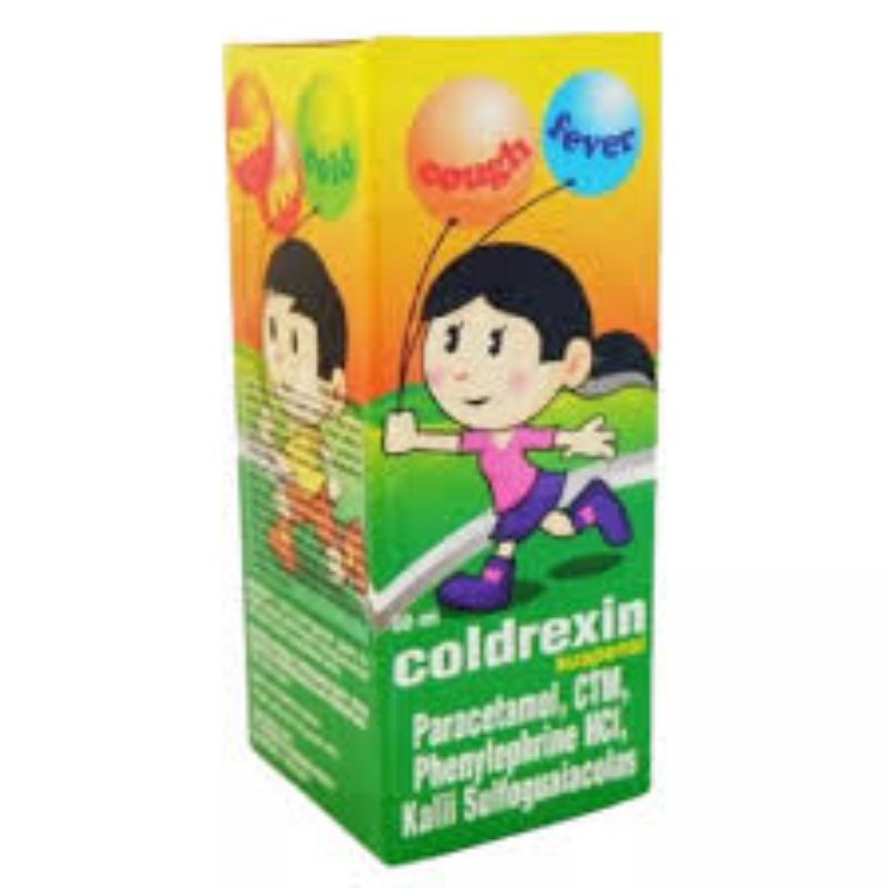 Jual coldrexin syrup syr sirup 60ml 60 ml cough fever obat batuk demam ...