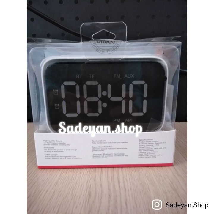 Jual Speaker Vivan Clock VS5 | Shopee Indonesia