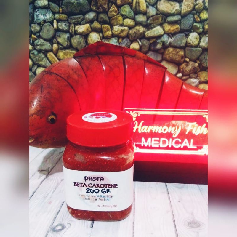 Jual BETA CAROTENE HFM 200GR PASTA Vitamin Pigmen Warna Merah Orange ...