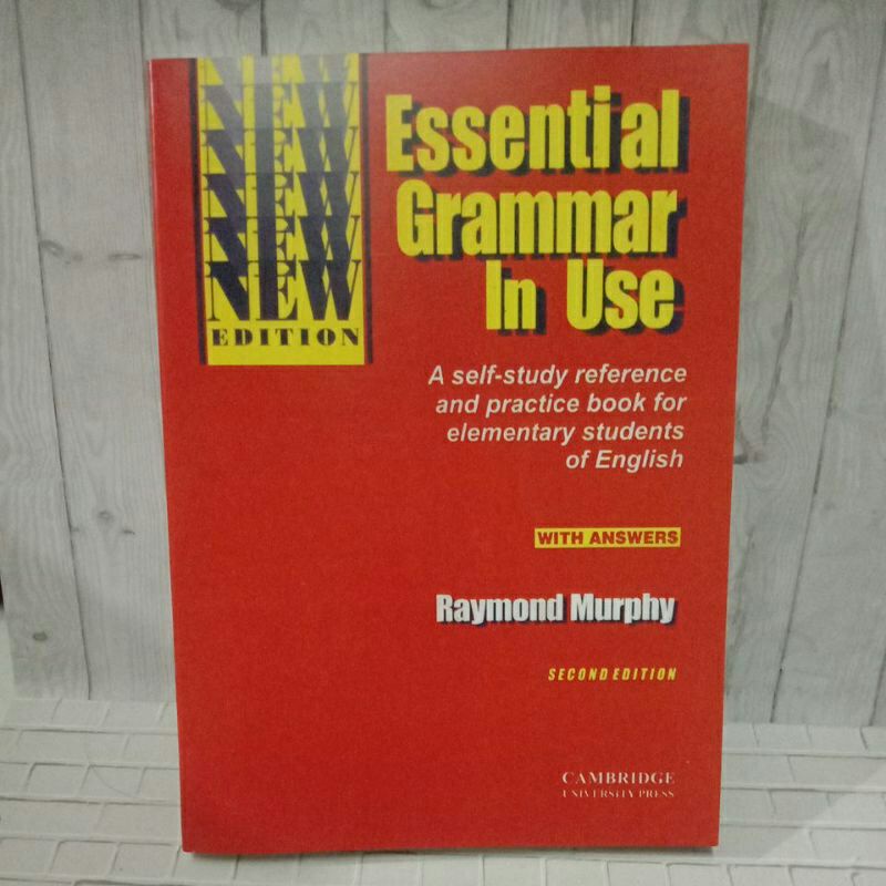 Jual Essential Grammar In Use with answer - Raymond Murphy | Shopee ...