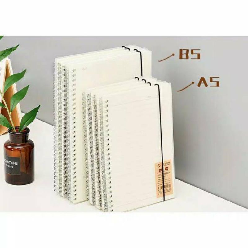 Jual Notebook Spiral Ukuran B5 - Garis - Isi 80 Lembar | Shopee Indonesia