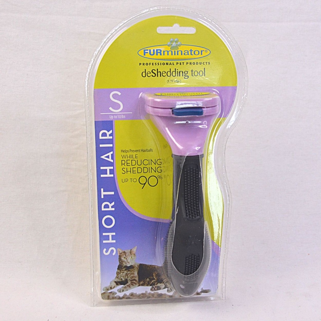 Jual FURMINATOR Sisir Kucing Cat Comb Short Hair Small Shopee Indonesia