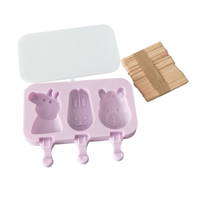 Shopello Cetakan Es Krim Coklat Ice Cream Pudding Jelly Bahan Silikon - foto 3