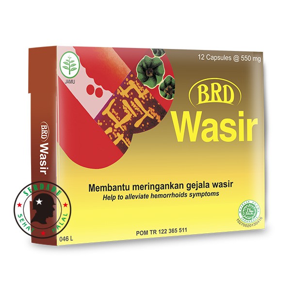 Jual BRD Wasir 12 Kapsul - Membantu meringankan gejala wasir | Shopee ...