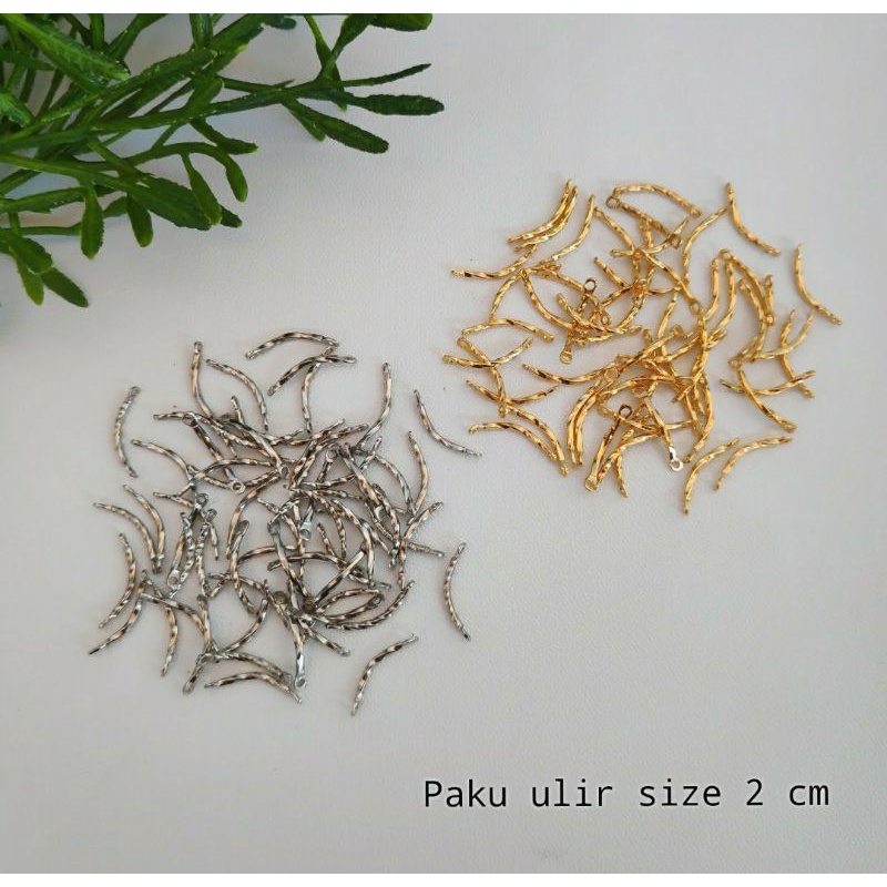 Jual Paku ulir Gold Rp 11.500 isi 50 pcs | Shopee Indonesia