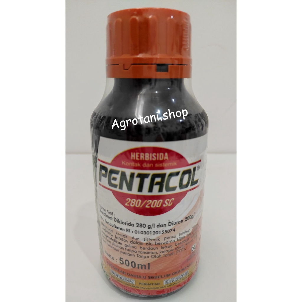 Jual Herbisida PENTACOL 280/200 SC pembasmi guma lulangan 500 ml Shopee Indonesia