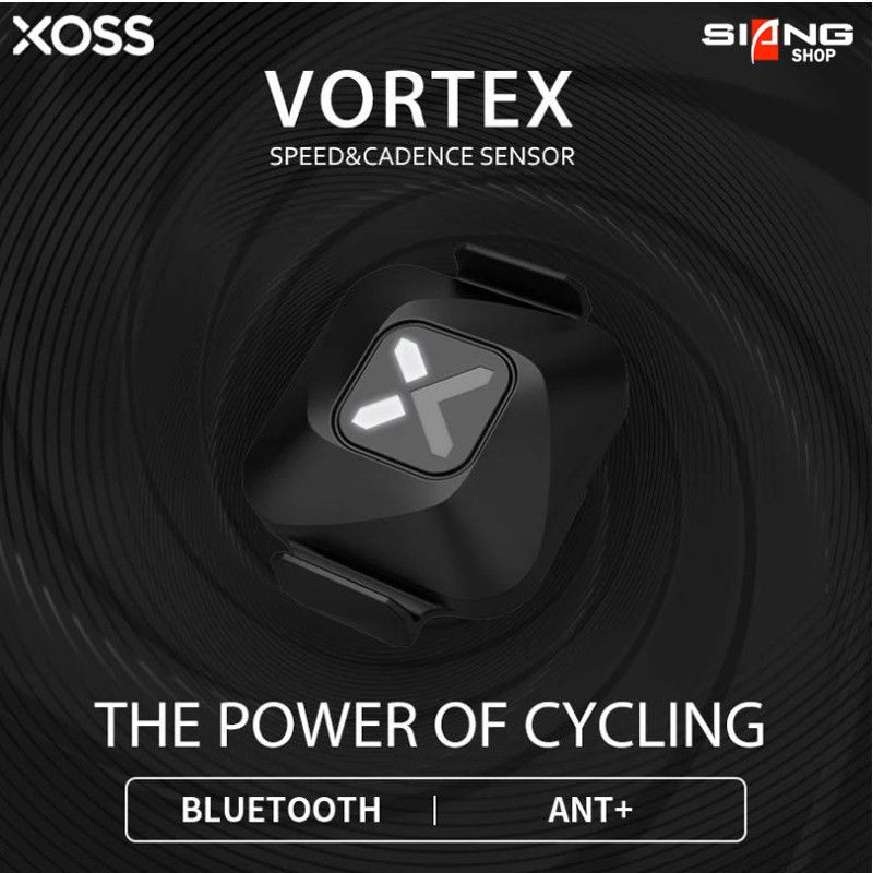 Jual XOSS Vortex Sensor Cadence & Speed 2 in 1 Dual Sensor ANT+ ...