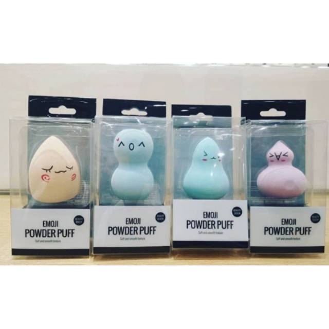 Jual MINISO ORIGINAL | 4wrn EMOJI POWDER PUFF/BEAUTY BLENDER | Shopee ...