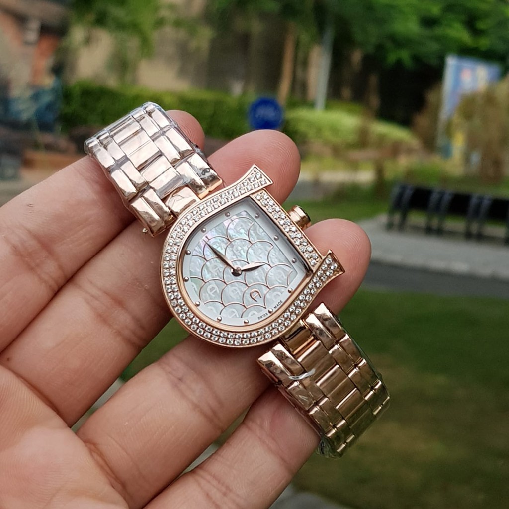 Jam Tangan Wanita Aigner Genua Due Diamond women watch