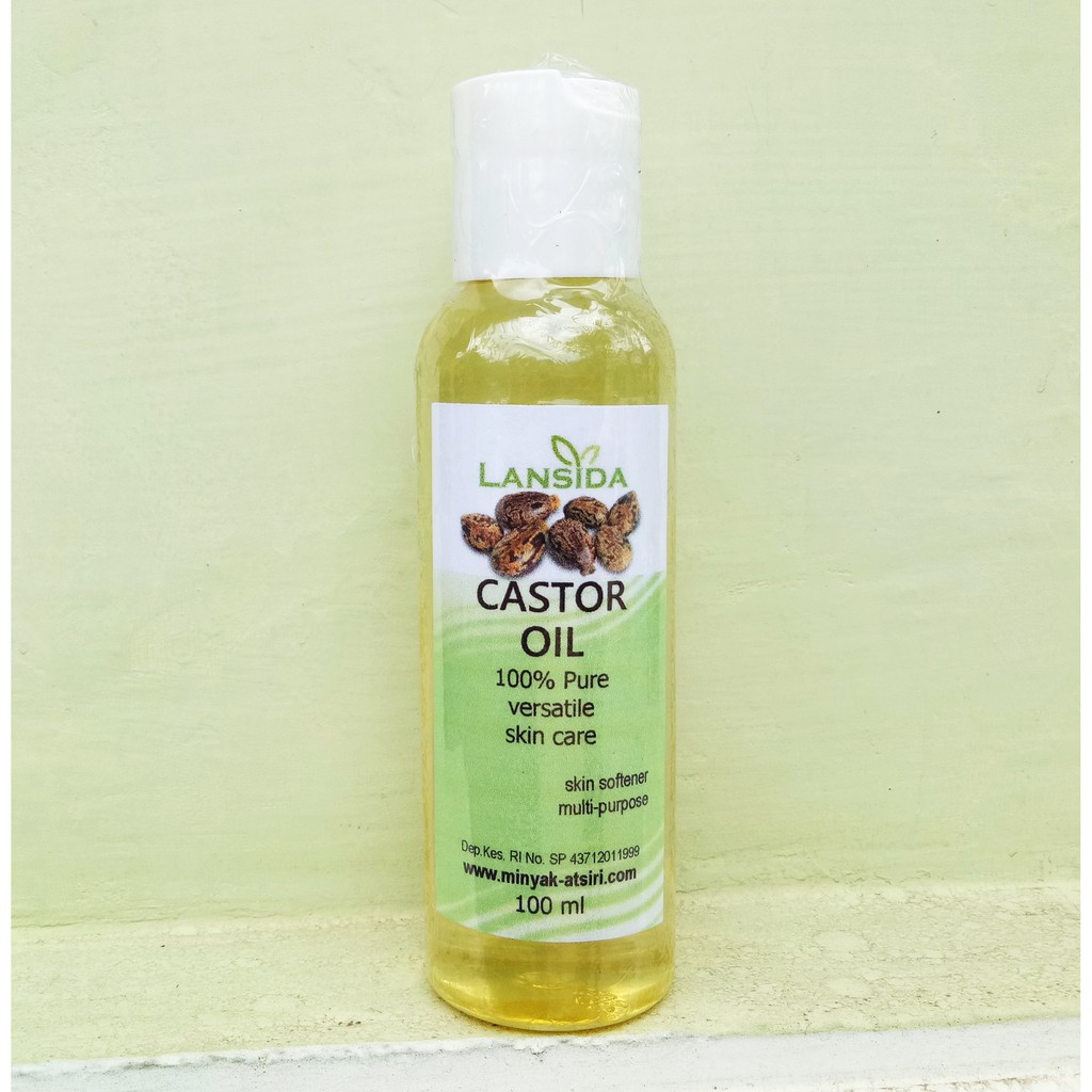 Jual Pure Castor Oil 100 Ml Minyak Biji Jarak Murni Cold Pressed ...