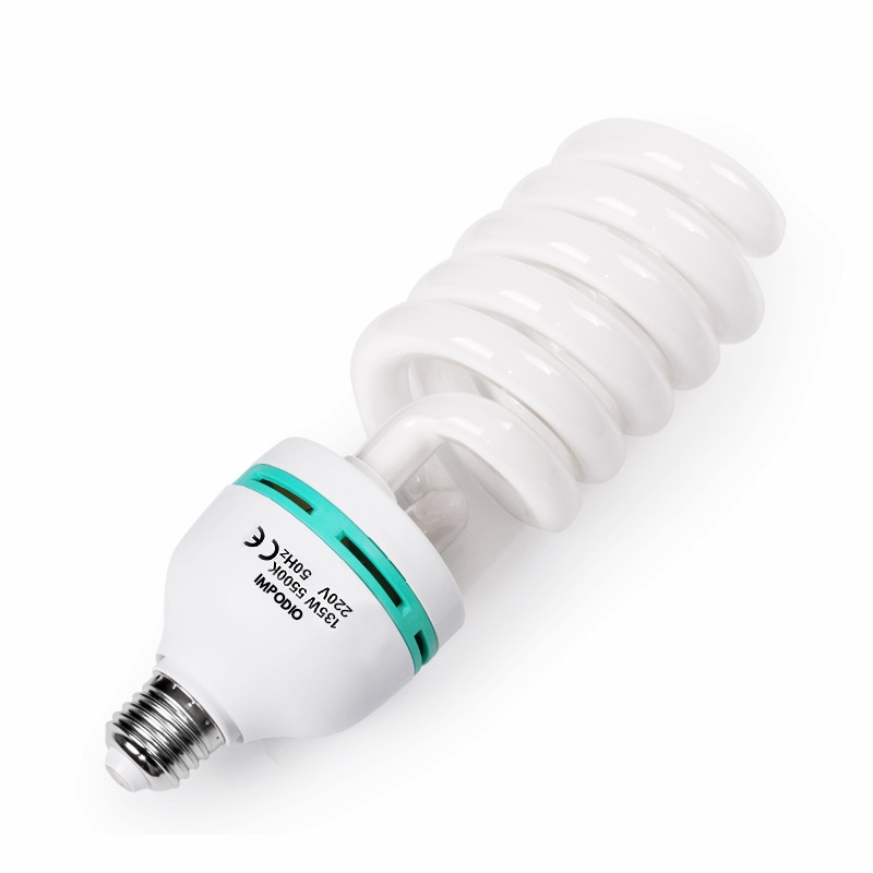 Jual IMPODIO Bohlam bulb LED lampu photography 45 watt - 150 watt putih ...