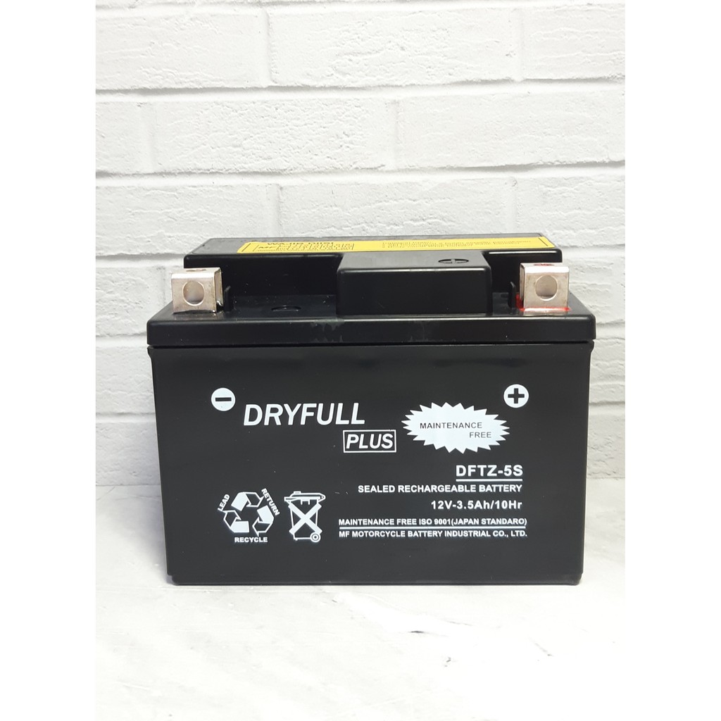Jual Aki motor kering TERLARIS Dryfull GTZ5S YUASA MOTOBATT MOTOR HONDA