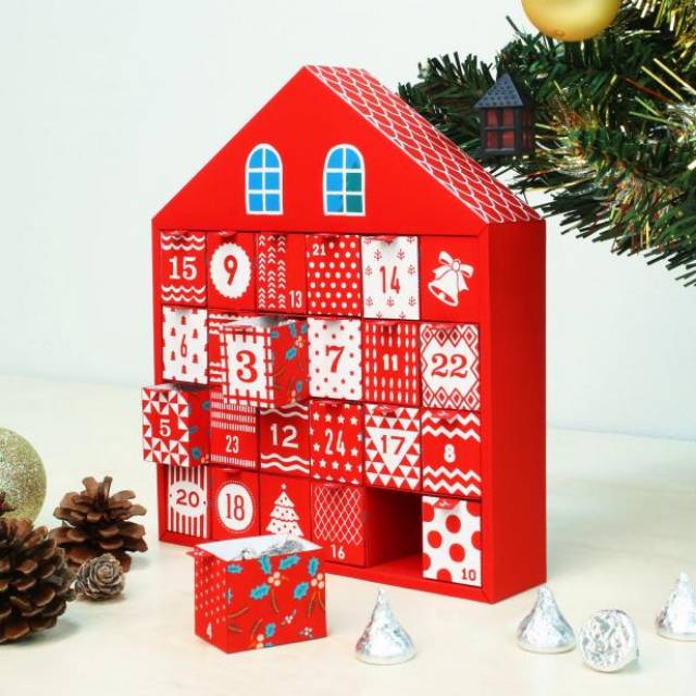 Jual Advent Calendar (Christmas House) papercraft Shopee Indonesia