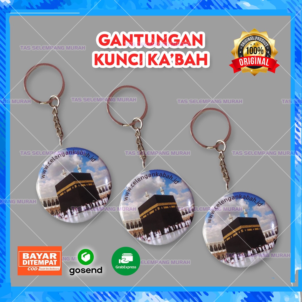 Jual Gantungan Kunci Kabah Bulat Merchandise Ganci Model Kabah Souvernir Pernikahan Wedding