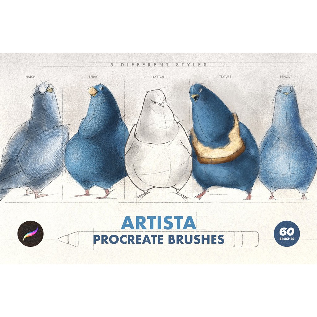 Jual Procreate Brush - Artista Procreate Brushes | Shopee Indonesia