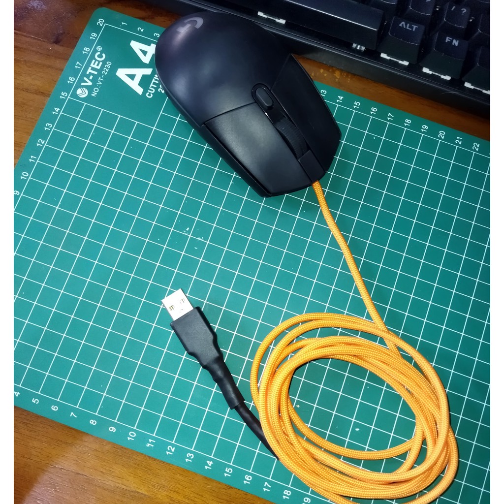 Jual Kabel/Cable Custom Paracord Mouse (Silicon Wire) | Shopee Indonesia